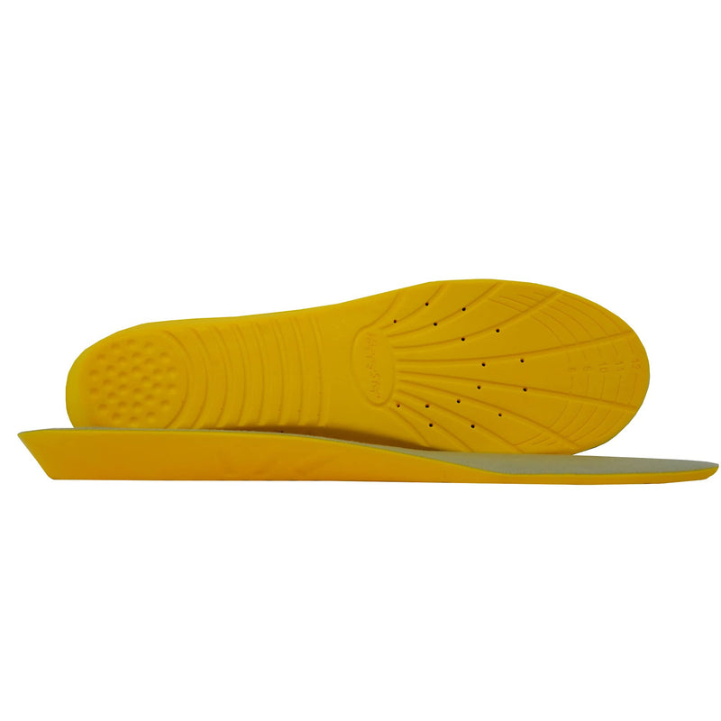 [Australia] - Happystep Plantar Fasciitis Orthotics PU Memory Foam Shoe Inserts, Comfort Insoles, Cushioned Arch Support, Heel Cushioning, Shock Absorption, Foot Pain Relief (Size L: US Men 8-12 or Women 9-14) Men 8-12/Women 9-14 