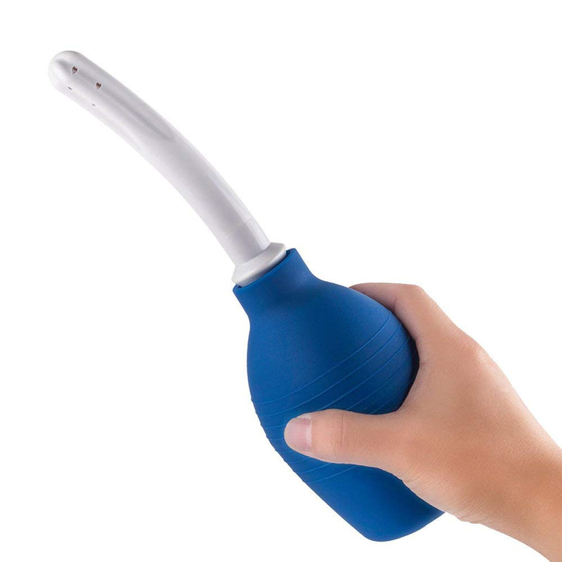 [Australia] - Careforyou Anal Douche Enema Bulb Vaginal Douche Enema Cleaner for Women’s or Man’s Health (Blue) Blue 