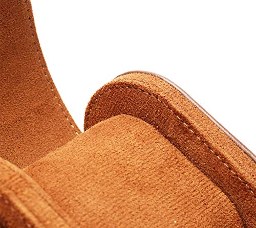 [Australia] - ZHZM Watch Travel Storage Case-Watch Roll Travel Case for Men and Women- 3 Watch Storage and Organizer-Secure Storage with Innovative Removable Pillows & Solid Dividers for Home Storage, Travel and Display ( Dark Brown) 