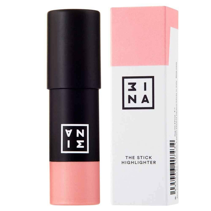 [Australia] - 3INA MAKEUP - Creamy highlighter Stick - Blendable - Creamy Formula - illuminating - Natural and Luminous Finish - Cheek Sculptor - Easy to Blende - Vegan - The Stick Highlighter 402 