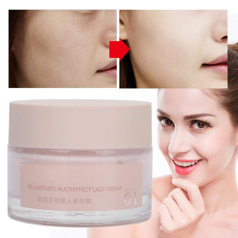 [Australia] - 50g Whitening and Brightening Tone-Up Cream, Brightening Facial Cream Nude Makeup Moisturizing Fine Line Removal Repair Cream, for ALL Skin Types 