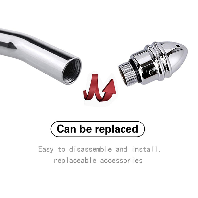 [Australia] - Metal Enema Handheld Shower, Shower Enema 3 Heads Nozzle System for Colonic Cleanse Kit - with 150CM Hose and Water Tank Hook (2 Style) 