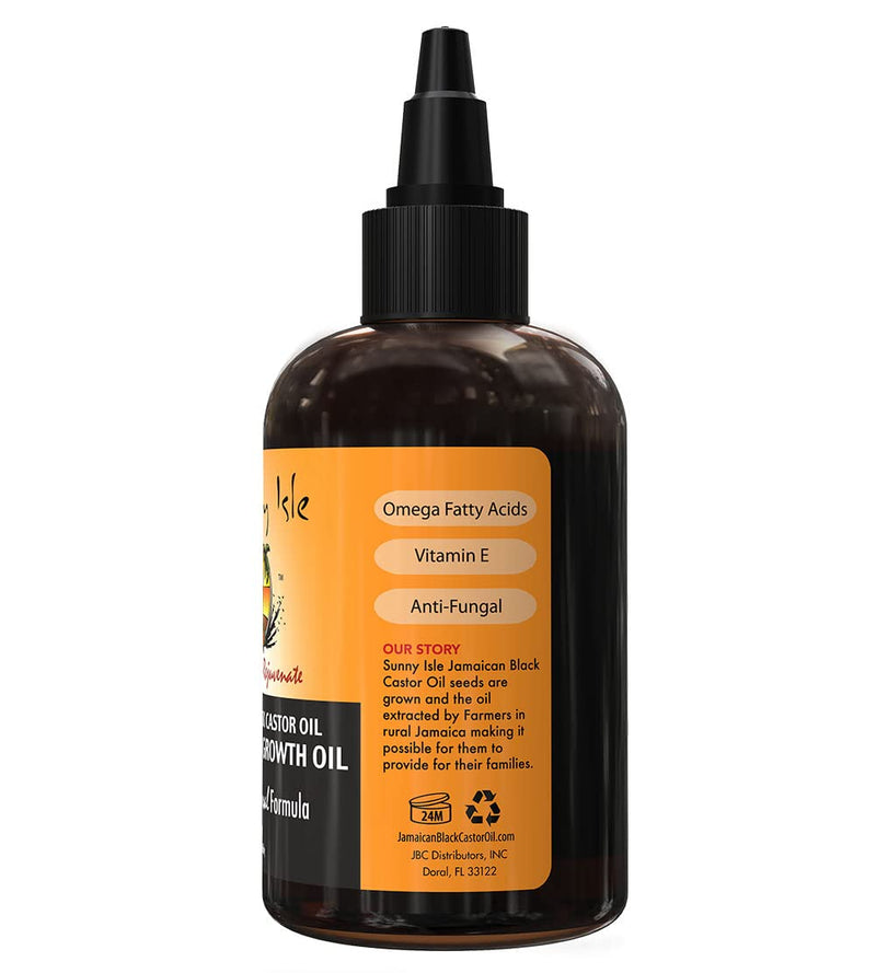 [Australia] - Sunny Isle Jamaican Black Castor Oil Root Repair Growth Oil, Brown 4 Fl Oz 