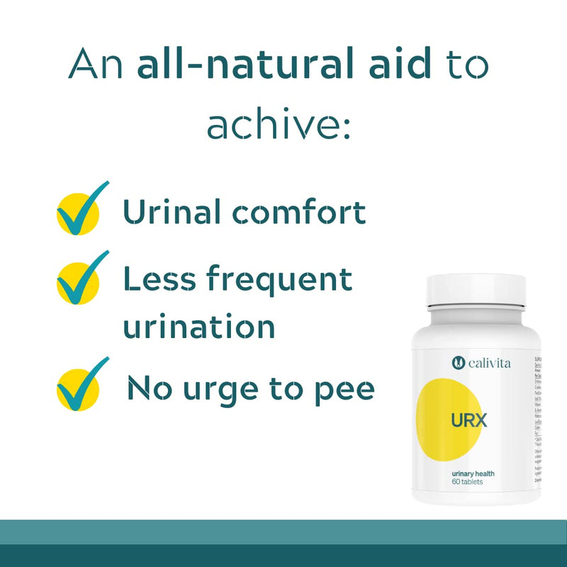 [Australia] - URX - UTI Treatment - D Mannose & Cranberry Cystitis Supplement Tablets - Instant Relief Against Urinary Tract Infections, Bladder Solution for Women and Men - With Vitamin C & Herbs - 60 Tablets By CaliVita 