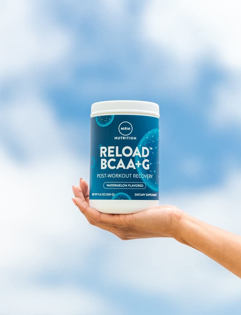 [Australia] - MRM Nutrition Reload BCAA+G Post-Workout Recovery| Watermelon Flavored| 9.6g Amino Acids| with CarnoSyn®| Muscle Recovery| Keto Friendly| 26 Servings 