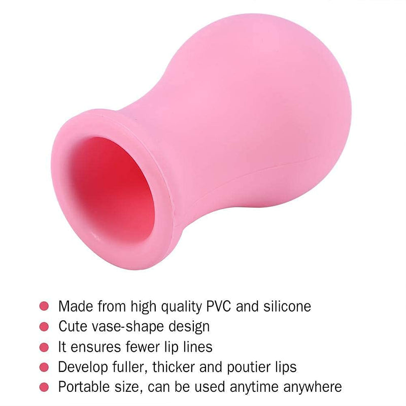 [Australia] - Vase-Shaped Lip Plumper Enhancer, Lip Enlarge, Women Silicone Lip Plumper Device, Lip Plumper Enhancer Lip Enhancement Device Beauty Tool 