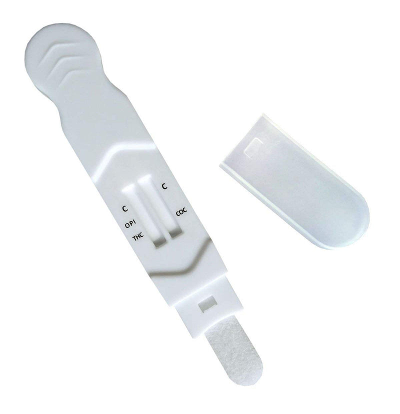 [Australia] - 3 x Saliva Drug Test Kits - 3 Drug Oral Fluid Testing Kit - Tests for Cannabis, Cocaine & Heroin (Opiates) - One Step 3 Count (Pack of 1) 
