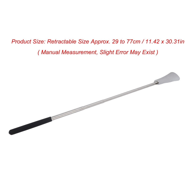 [Australia] - Long Handled Shoe Lifter, 12in to 25in Length Adjustable Expander Shoe Horn, Adjustable Extended Reach Assist, Large Dressing Aid, Sock Remover for Seniors, Elderly 