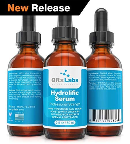 [Australia] - Hydrolific Serum - Ultra Pure Hyaluronic Acid Serum Boosted With Vitamin B5 (Large 60 ml) - Formulated To Maximize Dermal Penetration And Provide Long-Lasting Hydration - Best Skin Moisturizing Serum 