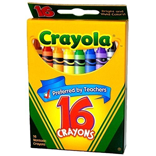 [Australia] - Crayola Classic Color Pack Crayons 16 ea (Pack of 6), Count, 96ct, 96 