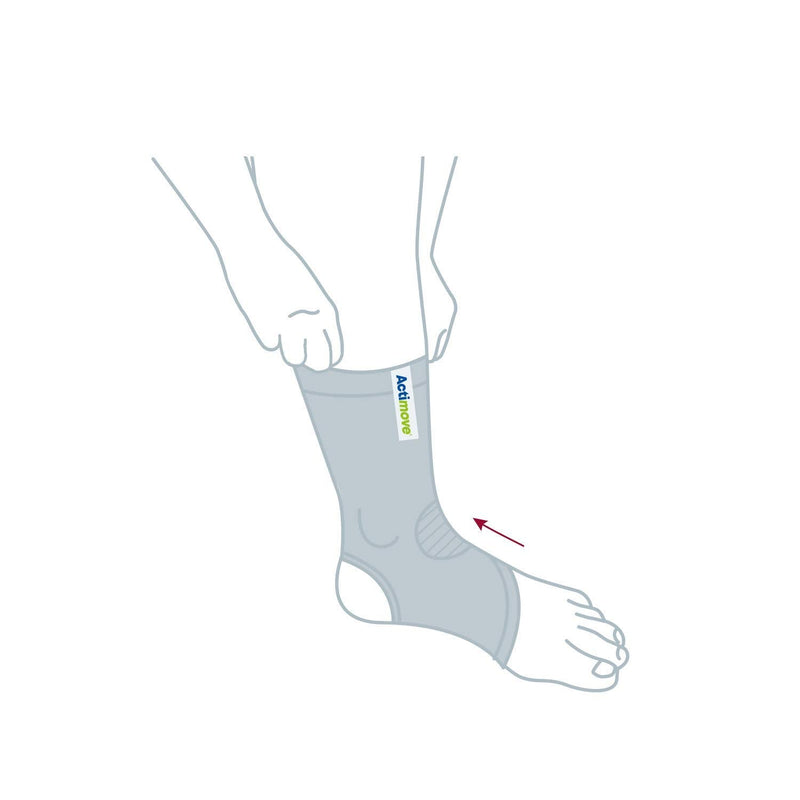[Australia] - Actimove Everyday Supports Mild Ankle Support White Large 