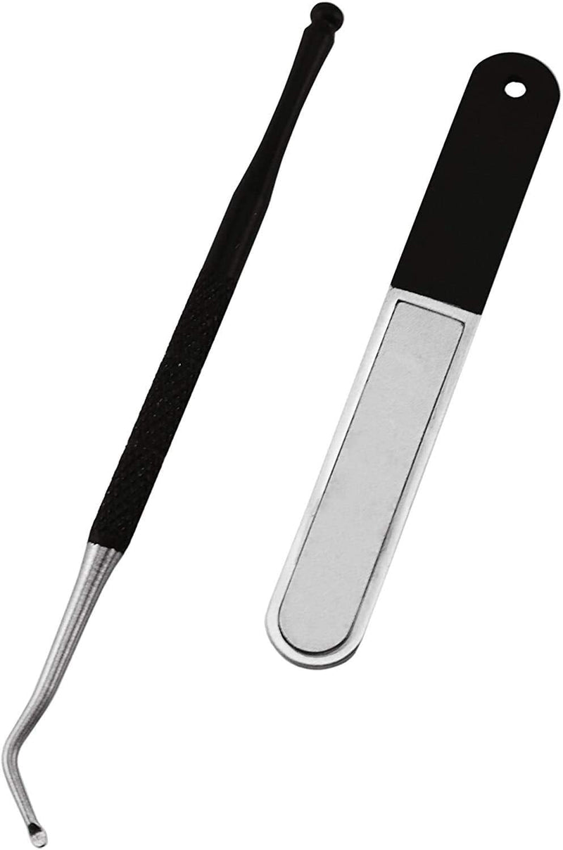 [Australia] - Hexint 4pcs Toenail Clippers for Thick or Ingrown Toenails Stainless Steel Podiatrist Tool Strong Big Hard Nails Scissors Clipper Lifter File Kit 