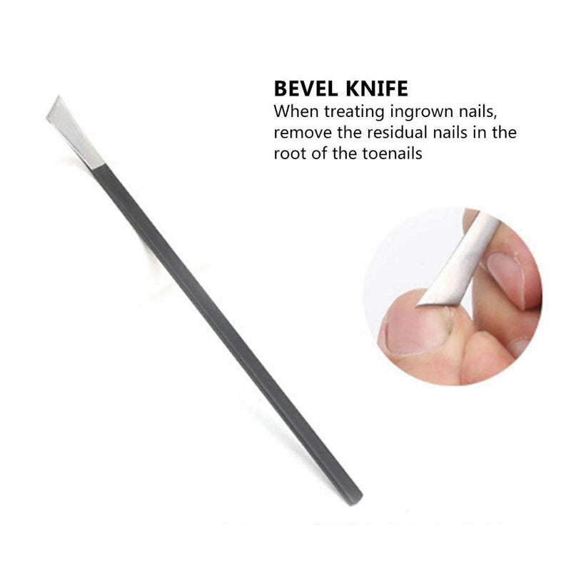 [Australia] - Manicure Set,Professional Pedicure Knife Set,Pedicure Kit,Dead Skin Corn Foot Callus Remover,Foot Care Tools for Travel or Home,Stainless Steel Foot File Rasp,Calluses and Dead Skin Pusher 