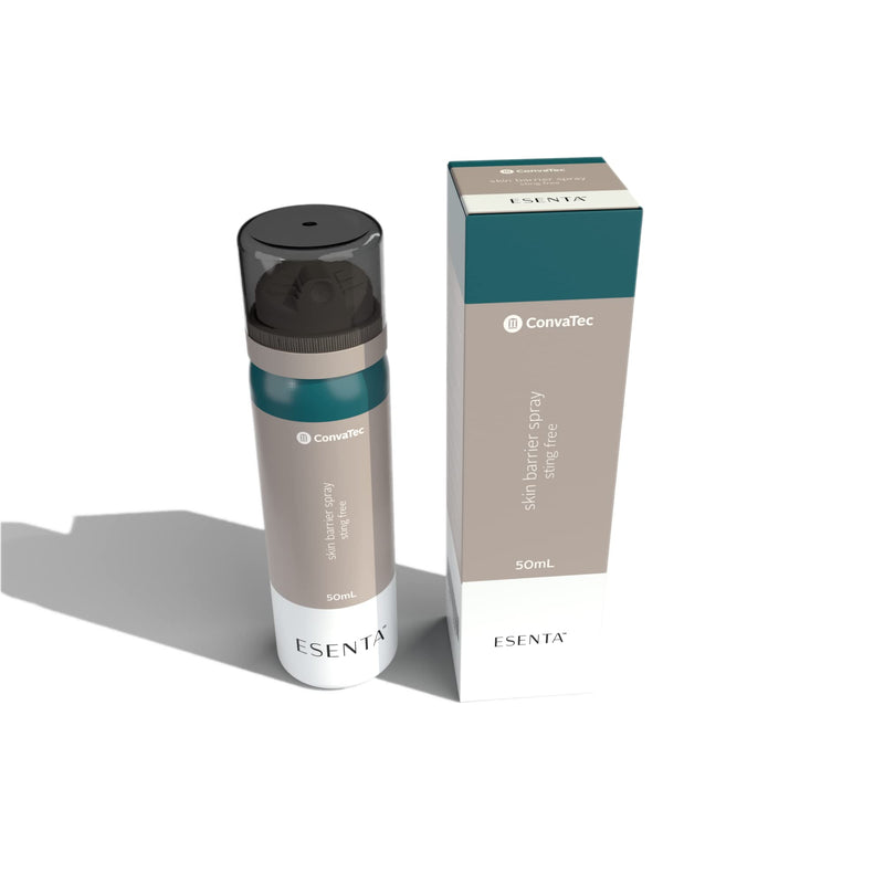 [Australia] - ConvaTec ESENTA Skin Barrier for Protection Around Stomas and Wounds, Silicone Based, Sting and Alcohol Free, 50 mL Spray Bottle (Pack of 1) 