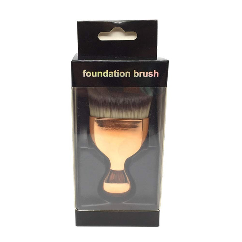 [Australia] - OUO Kabuki Foundation Brush, Flat Top Powder Makeup Brush, Premium Quality Synthetic Dense Bristles Face Make Up Tool For Blending Liquid Cream or Flawless Powder Cosmetics - Buffing, Stippling (A) A 