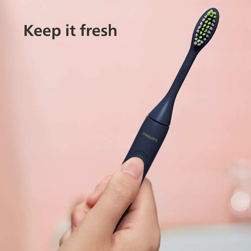 [Australia] - Philips One Electric Toothbrush Brush Head - Pack of 2 (Model BH1022/04), Blue 