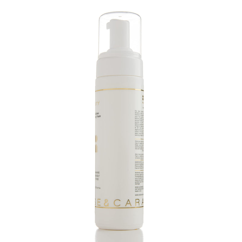 [Australia] - Rose & Caramel Nudity Clear Self Tanning Mousse 200ml. Clear Self Tanner, Skinkissed Golden Tan 