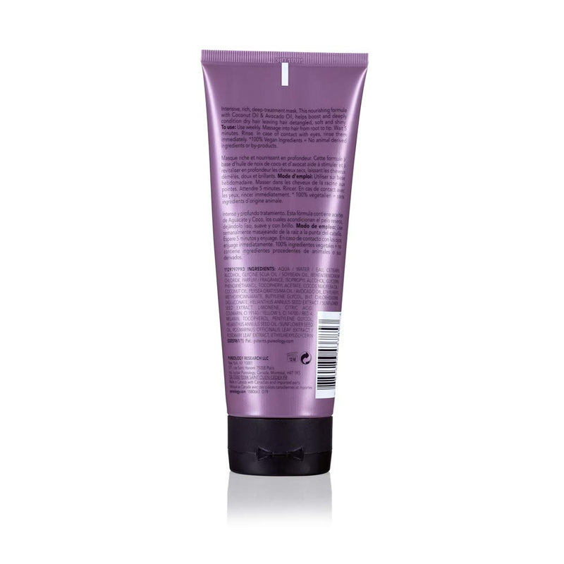 [Australia] - Pureology Hydrate Superfood Treatment Hair Mask | For Dry, Color Treated Hair | Silicone-Free | Vegan 6.8 Fl Oz (Pack of 1) 