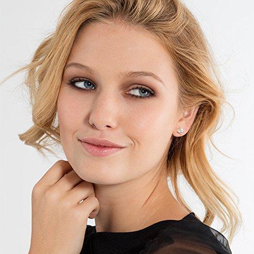 [Australia] - Thomas Sabo Women Ear Studs White Stone 925 Sterling Silver Zirconia White H1739-051-14 