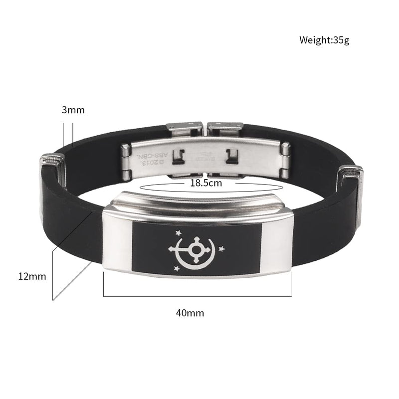 [Australia] - EnerMagiX Silicone Magnetic Bracelet for Women or Men, Silicon Bracelets with Magnets, Mother's Day Gift 