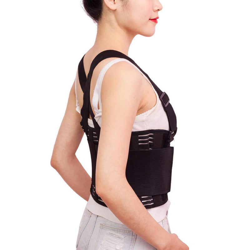 [Australia] - 1PC Rib Chest Support Brace Sternum Injuries Adjustable Support Belt Protection Strap Belly Support Band - Size XL 