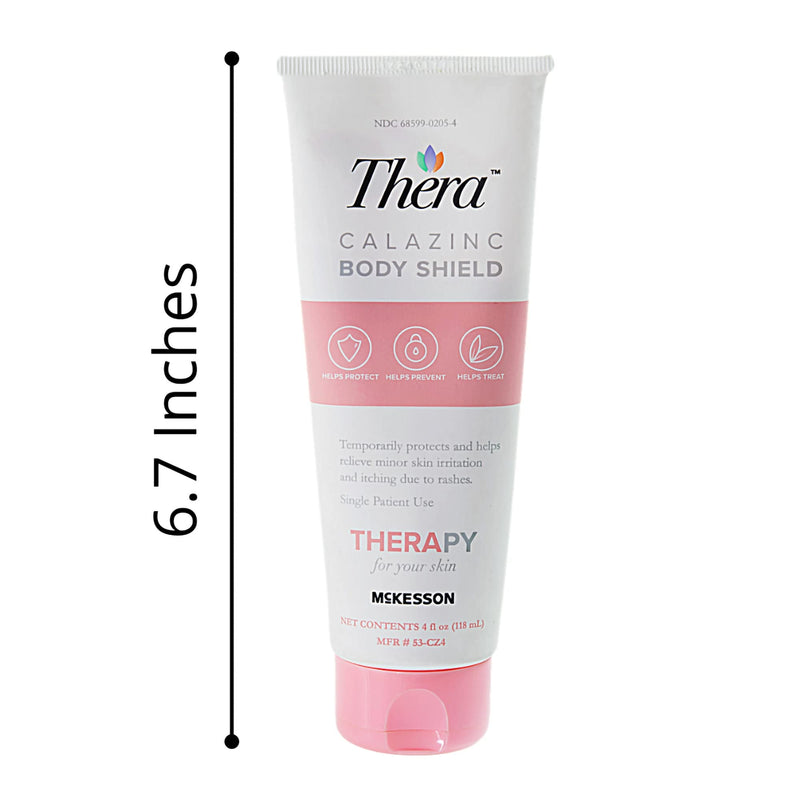 [Australia] - Thera Calazinc Body Shield Skin Cream - Helps Relieve Dry Skin, Chafing, Itching, Irritation - Lavender-Scented, 4 oz Tube, 1 Count 