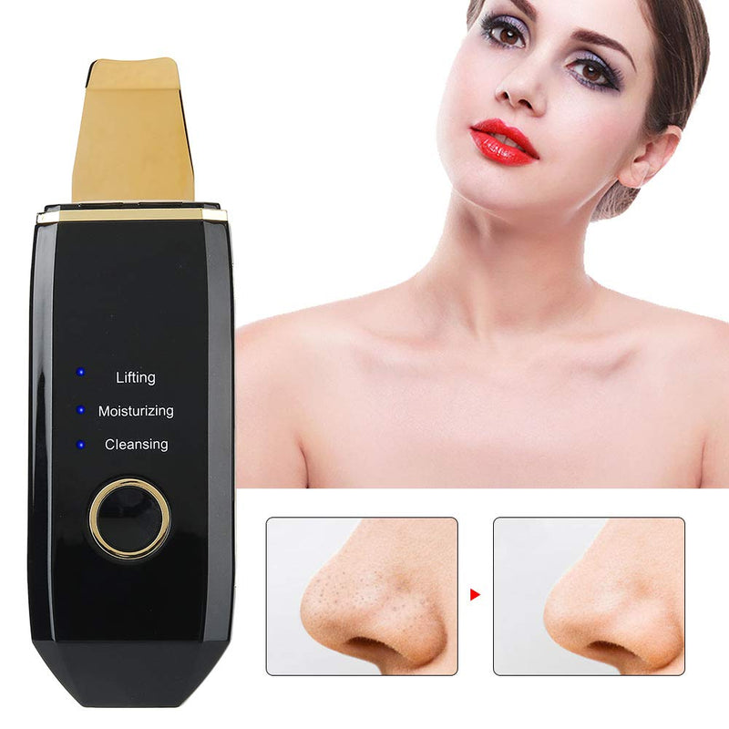 [Australia] - Skin Cleaning Device, 3 In 1 Ultrasonic Peeling Face Pore Cleaner, Skin Scrubber Ultrasound, Skin Cleaner Ultrasonic Pore Cleaner For For Face Cleaning And Care 