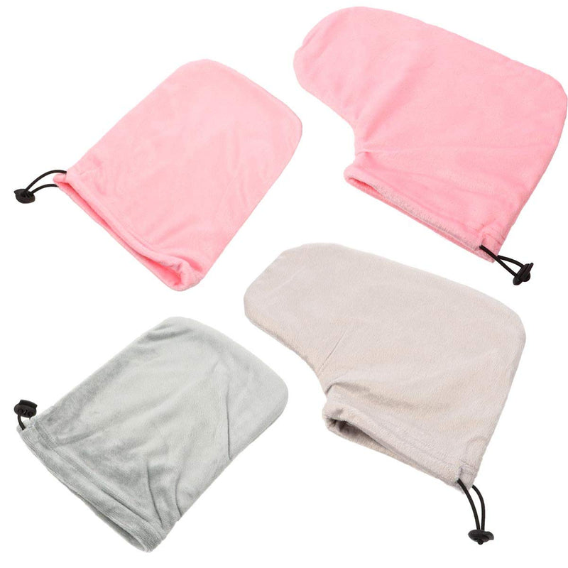 [Australia] - EXCEART 8Pcs Paraffin Wax Mitts for Hand and Feet Bath Mitts and Booties Opening Paraffin Wax Gloves Bootie Thermal Treatment Wax Machine 