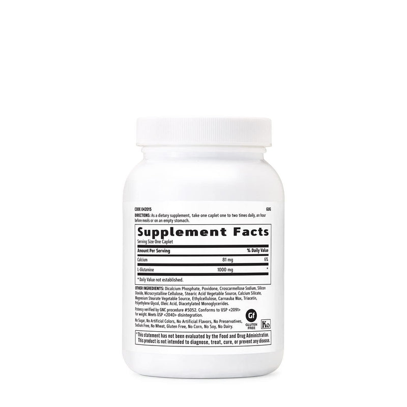 [Australia] - GNC L-Glutamine 1000 mg - 100 Vegetarian Caplets 