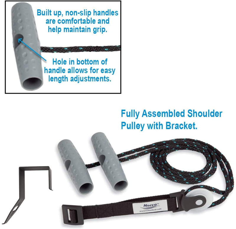 [Australia] - Balego Metal Bracket Overhead Pulley System with Stoppers, Adjustable Cord Length and Printed Patient Guide 