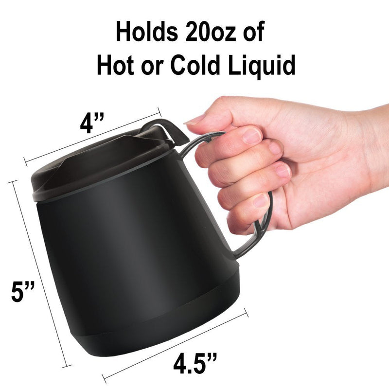[Australia] - Rehabilitation Advantage Insulated Wide Body Mug (20oz), Black 