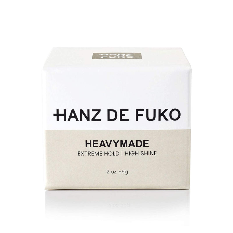 [Australia] - HANZ DE FUKO Heavymade Pomade | Premium Water-Based Styling Paste with Humidity-Resistant All-Day Hold | All Hair Types | 56g 