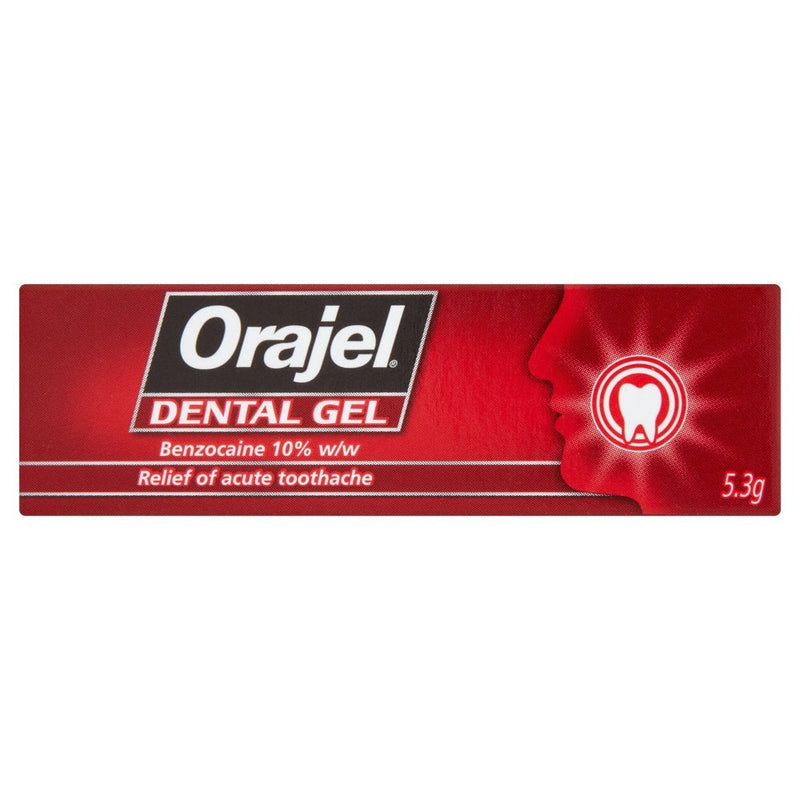 [Australia] - Orajel Dental Gel, 5.3 g (Pack of 1) 