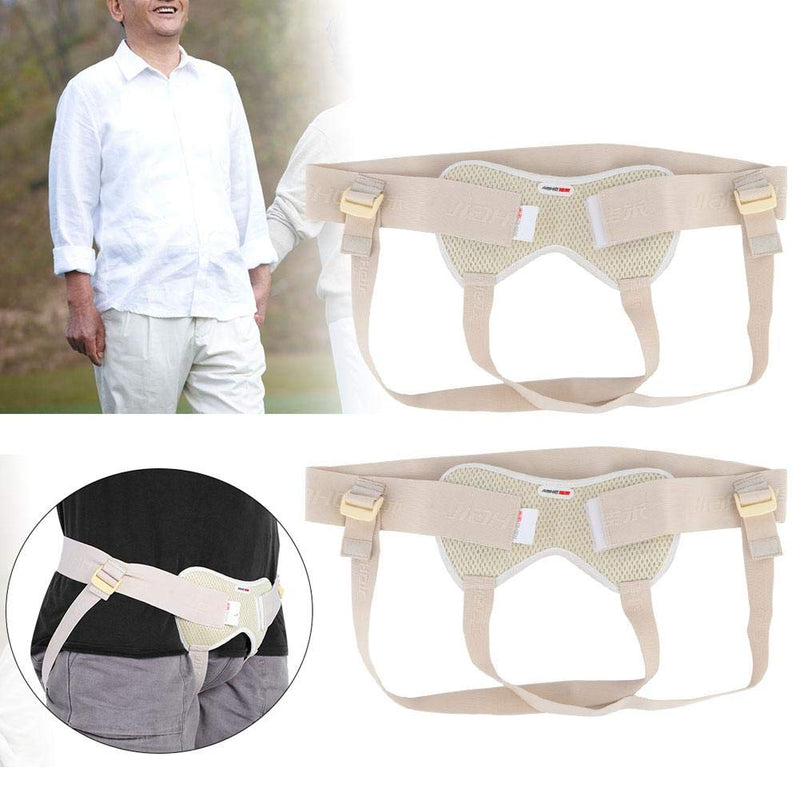 [Australia] - Hernia Belt, Hernia Support Truss for Single/Double Inguinal or Sports Hernia, djustable Groin Straps - Surgery,Injury Recovery (L) L 