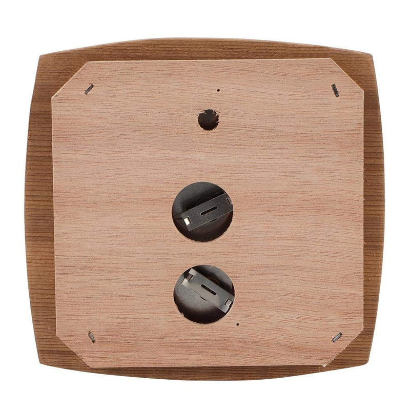 [Australia] - Fdit 2-In-1Sauna Temperature Cedar Wood Thermometer Hygrometer Thermo-Hygrometer Sauna Equipment Accessory 
