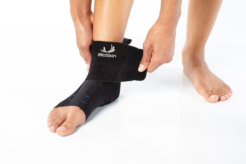 [Australia] - Premium Compression Ankle Brace for Sprained Ankle, Swollen Ankle and Post Op Recovery - Bioskin (XS-S) XS - S 