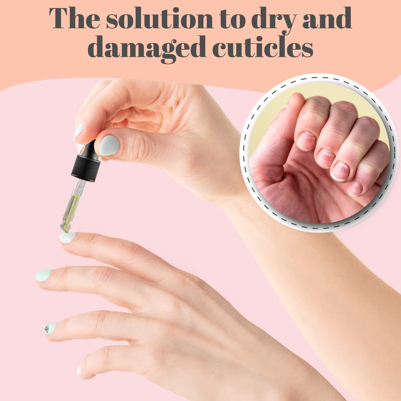 [Australia] - C CARE Sweet Almond Cuticle Revitalizing Oil 2.5 oz - Moisturizes and Strengthens Nails and Cuticles - Soothing and Nourishing - Paraben and Cruelty Free with Natural Ingredients - Dropper & Brush included 