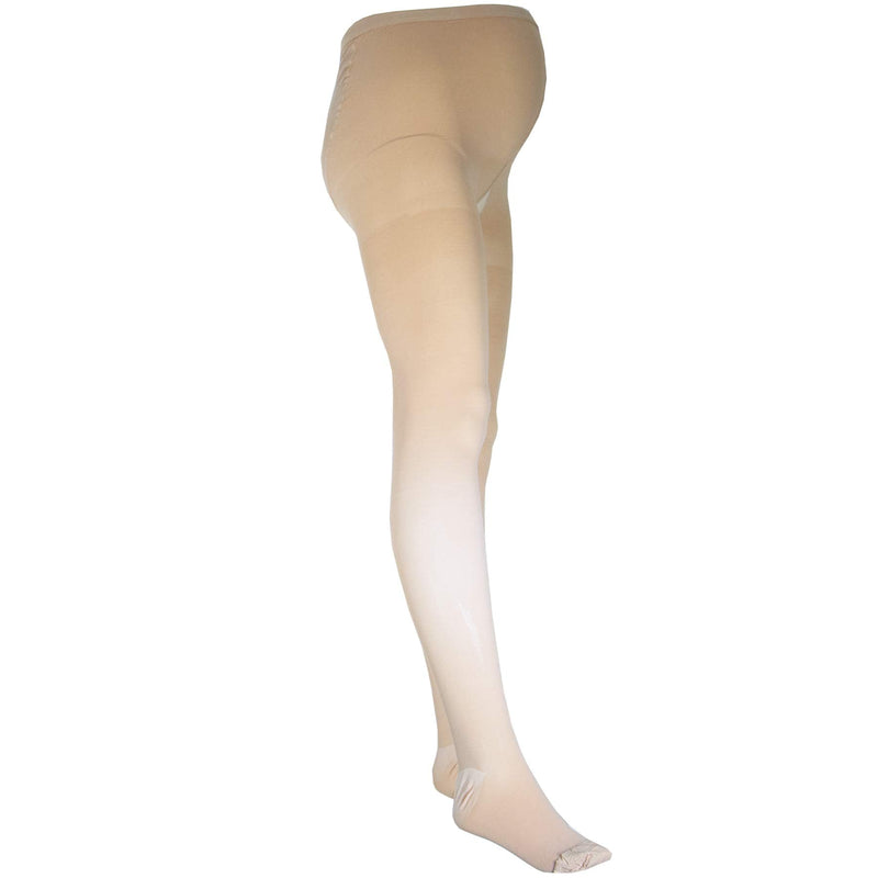 [Australia] - Truform 20-30 mmHg Compression Pantyhose, Plus Size Women's Support Tights Hosiery, Beige, Petite 
