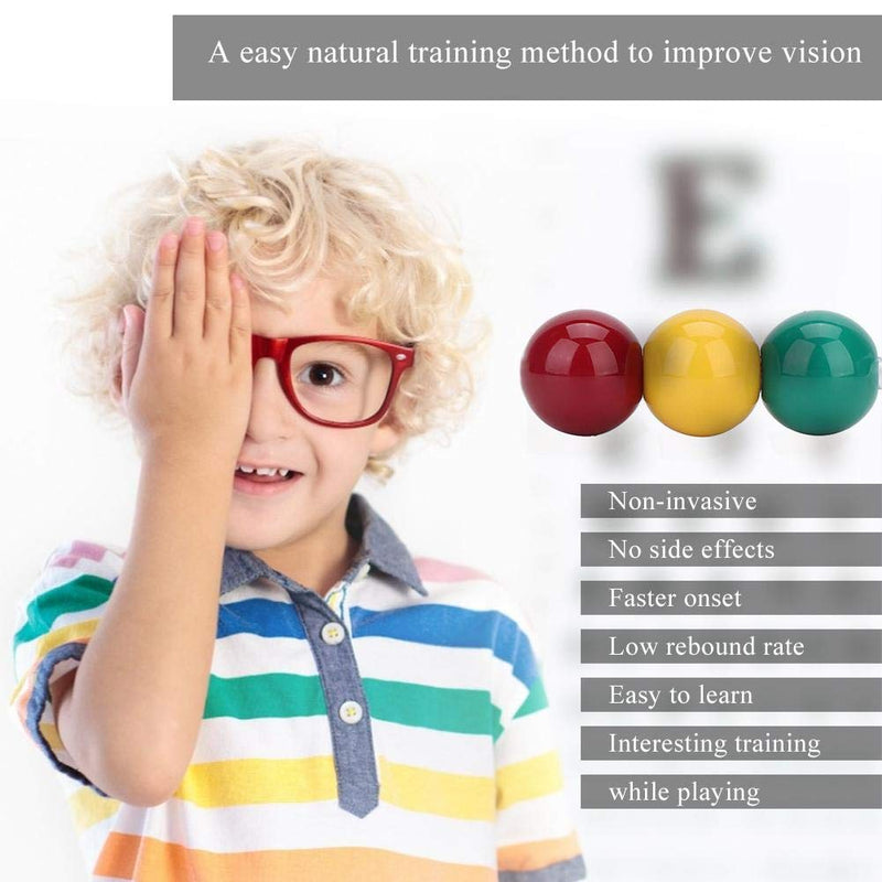 [Australia] - Brock String, Sight Focusing Training Visor Convergence Training Tool, Effectively Promote Convergence to Corrects Nearsightedness and Strabismus 7.3ft Long 