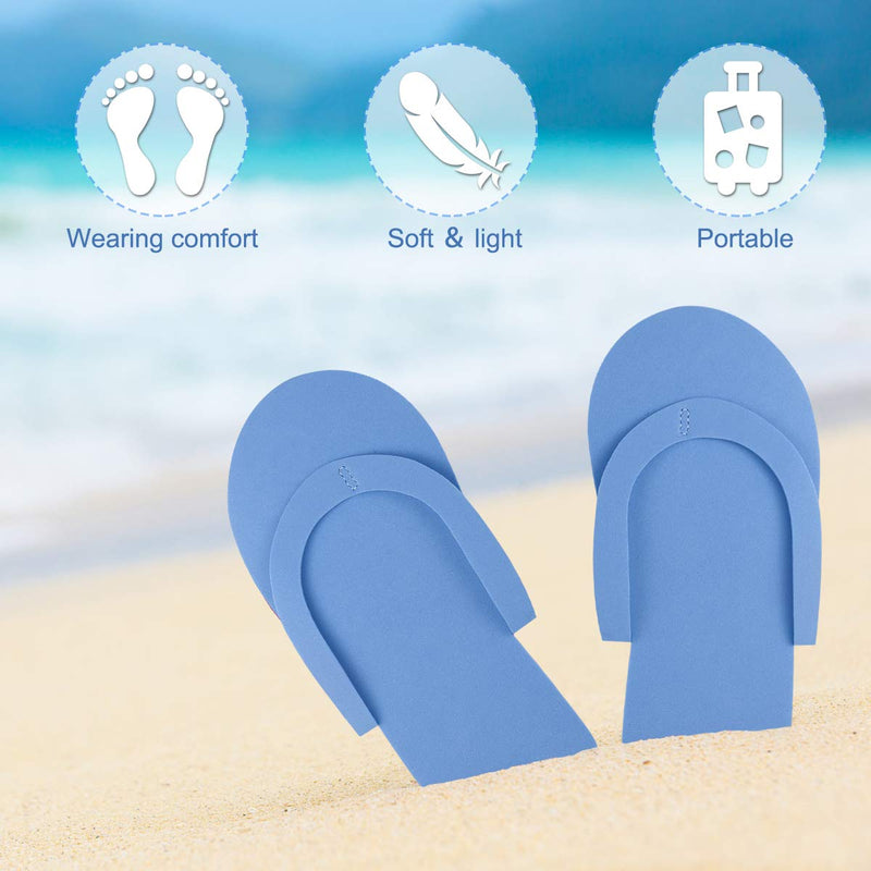 [Australia] - ROSENICE Disposable Pedicure Slipppers for Salon Spa Pedicure 36 Pairs (Random Color) 