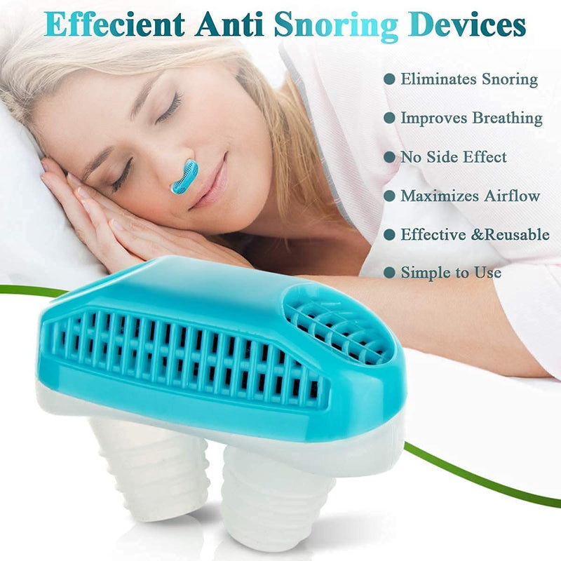 [Australia] - Anti Snoring Device, Anti Snoring Nose Clip Stop Snoring Device Air Purifier, Stop Snoring Best Solution for Ease Breathing Comfortable Sleeping for Men and Women 