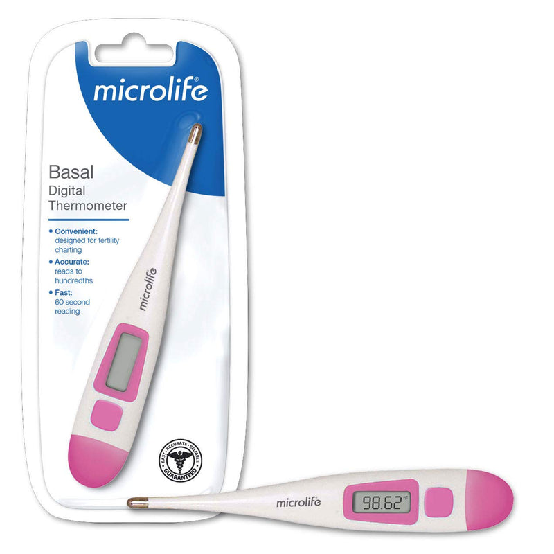 [Australia] - Microlife Digital Basal Thermometer for Fertility Tracking Ovulation, TTC Fertility with 1/100th Accurate Reads 