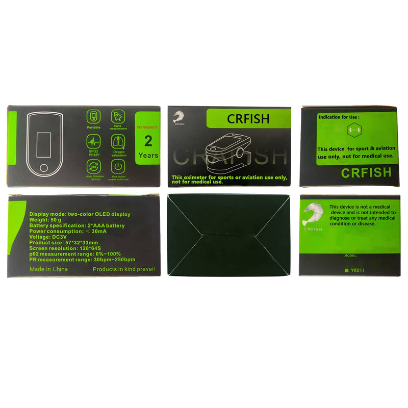 [Australia] - Pulse Oximeter Fingertip, Oximeter Finger with Pulse, Blood Oxygen Saturation( SPo2) with OLED Display, Heart Rate Monitor for Adults and Kids, Carrying Bag and Lanyard 