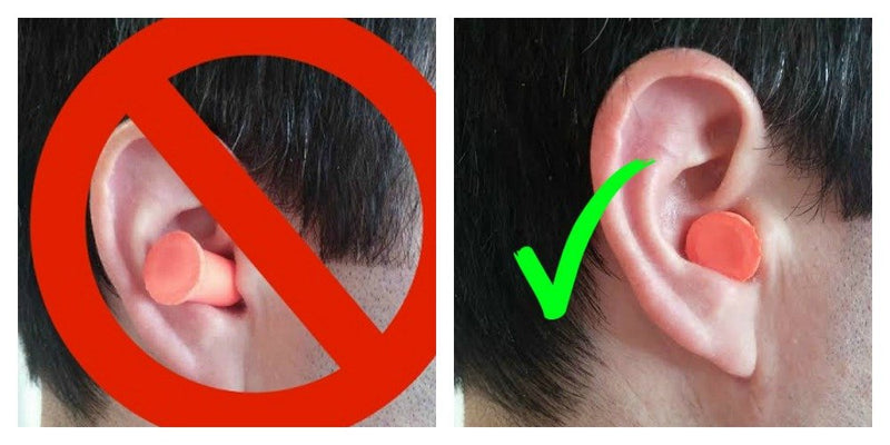 [Australia] - The Ear Buddy Premium Soft Foam Ear Plugs, Noise Cancelling Earplugs for Sleeping, Hearing Protection for Concerts, Work, Shooting & Travel, Noise Reduction Rating 32 Decibels, 50 Pairs 
