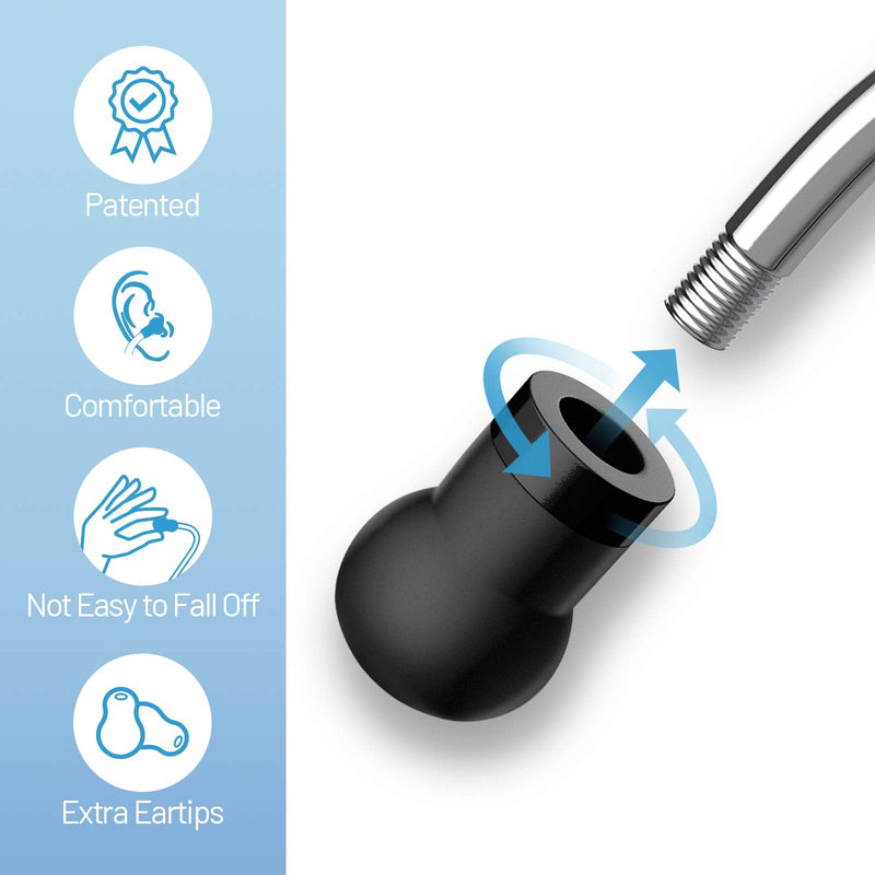 [Australia] - Dual Head Stethoscope for Medical and Home by FriCARE, Classic Lightweight Design, Stethoscope for Adult, Gift for Nurses, Doctors, Medical Students, 28 inch (Black) Black 