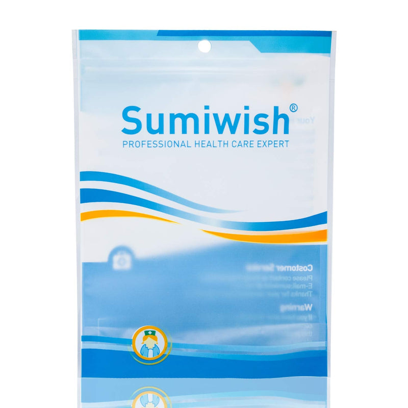 [Australia] - Sumiwish Toe Spacers and Separators, 10 Pack Bunion Corrector, Silicone Toe Separators for Overlapping Toe, Bunion Correct and Pain Relief Clear 