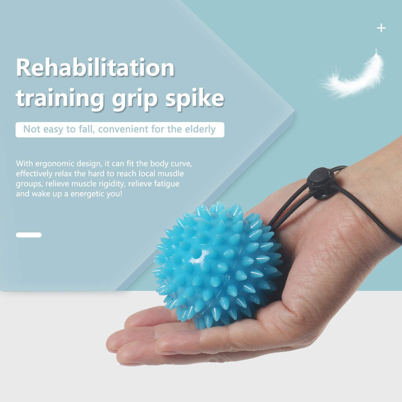 [Australia] - Hand balls for exercise and physical therapy (2 Pack) - Adjustable Wrist Strap to Prevent Falling - for Kids, Elderly and Adults - 2 resistance levels stress relief ball Relieve Wrist & Thumb Pain 