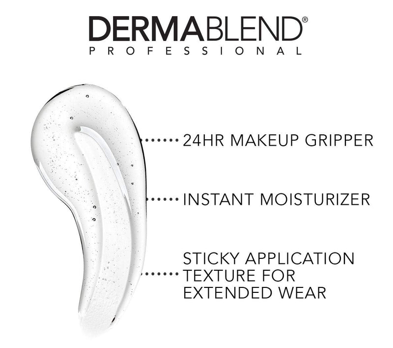 [Australia] - Dermablend Professional Insta-Grip Jelly Primer - 3-in-1: 24-Hour Makeup Extender, Instant Moisturizer, and Skin Tightening Mask - Dermatologist-Created, Fragrance-Free, Allergy-Tested - 30 ml 