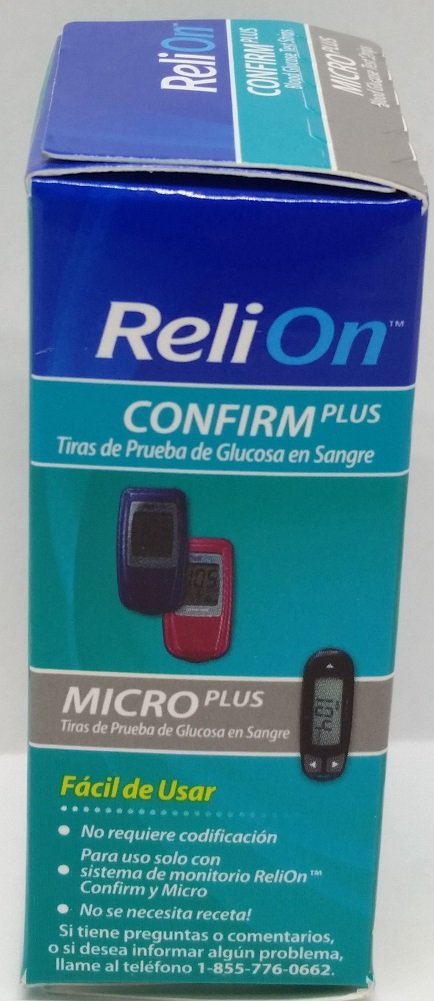 [Australia] - Relion Comfirm/Micro Test Strips 50 Ct 
