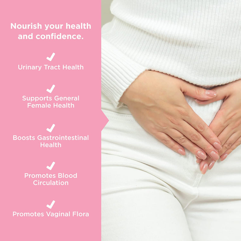[Australia] - JSHealth Vitamins Vaginal Probiotic Supplement - Supports Urinary and Vaginal Health – Shelf Stable Yeast Infection Treatment for Women (30 Capsules) 